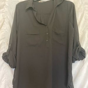 Black blouse size medium